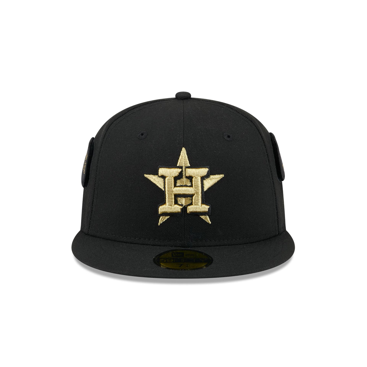 Houston Astros Patchwork Black 59FIFTY Fitted Hat