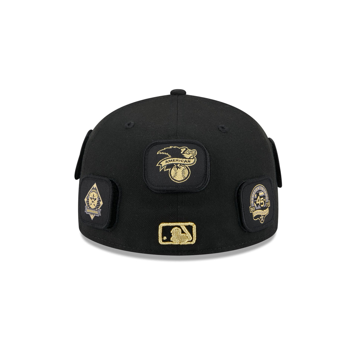 Houston Astros Patchwork Black 59FIFTY Fitted Hat