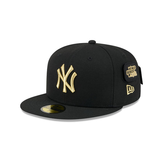 New York Yankees Patchwork Black 59FIFTY Fitted Hat