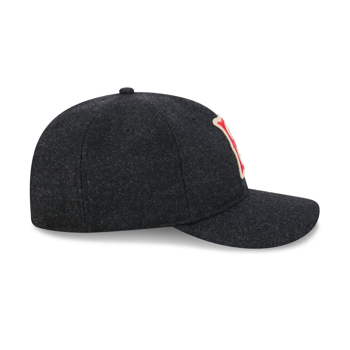 Boston Red Sox Black Wool Retro Crown 9FIFTY Adjustable Hat