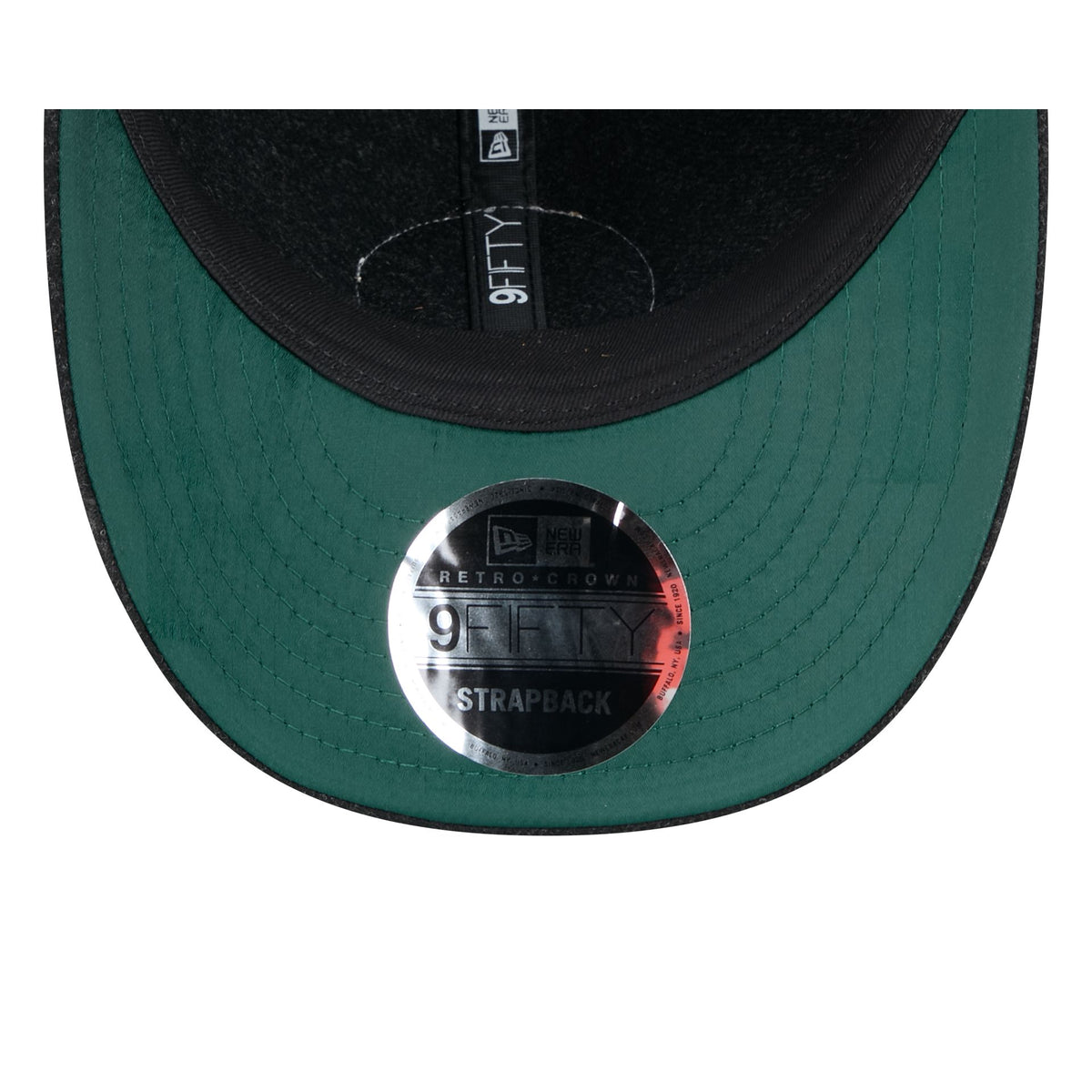 Buffalo Sabres Black Wool Retro Crown 9FIFTY Adjustable Hat