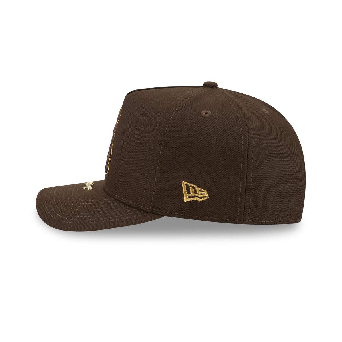 Chicago White Sox Walnut Gold Detail 9FIFTY A-Frame Snapback Hat