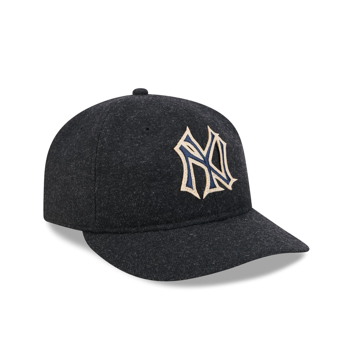 New York Yankees Black Wool Retro Crown 9FIFTY Adjustable Hat