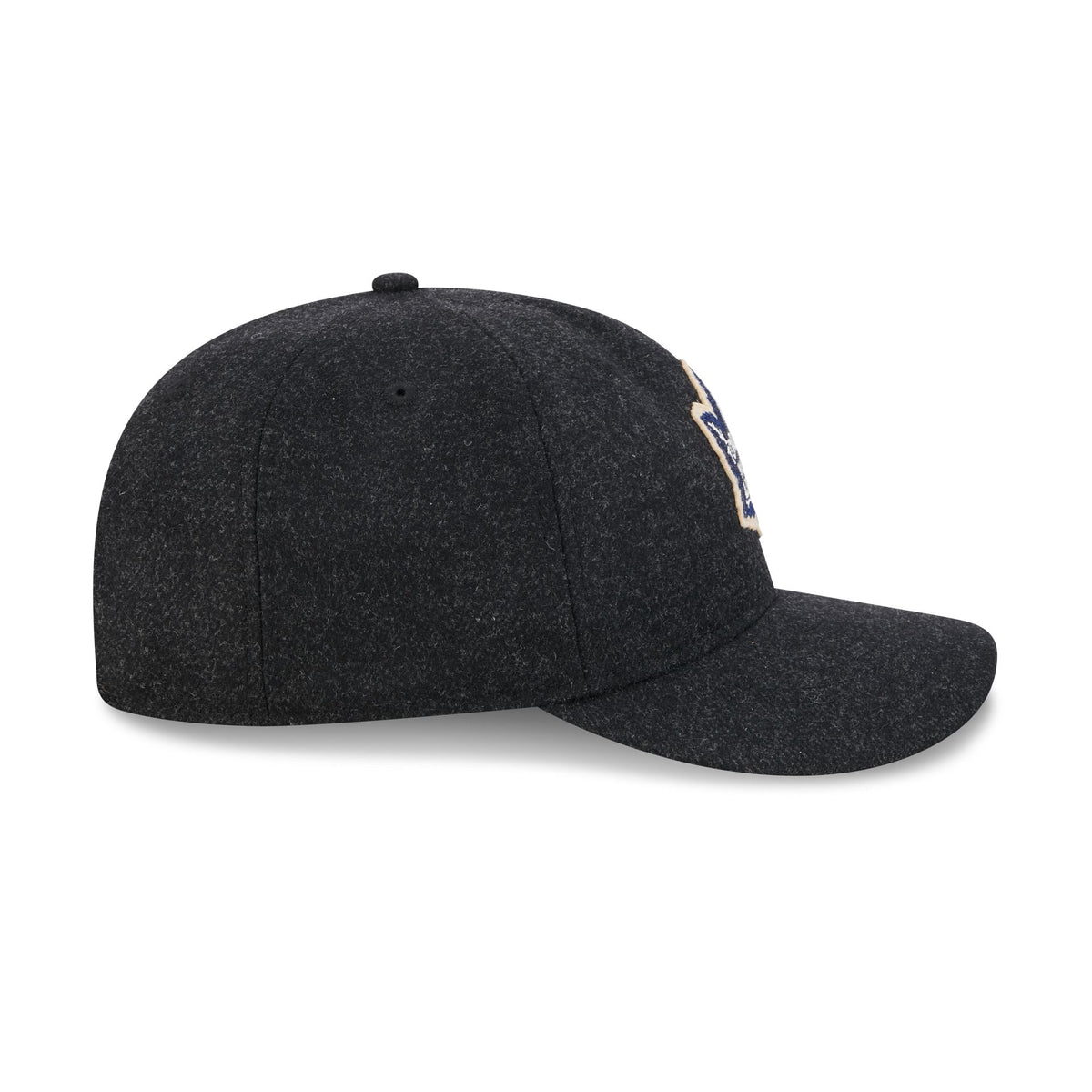 Toronto Maple Leafs Black Wool Retro Crown 9FIFTY Adjustable Hat