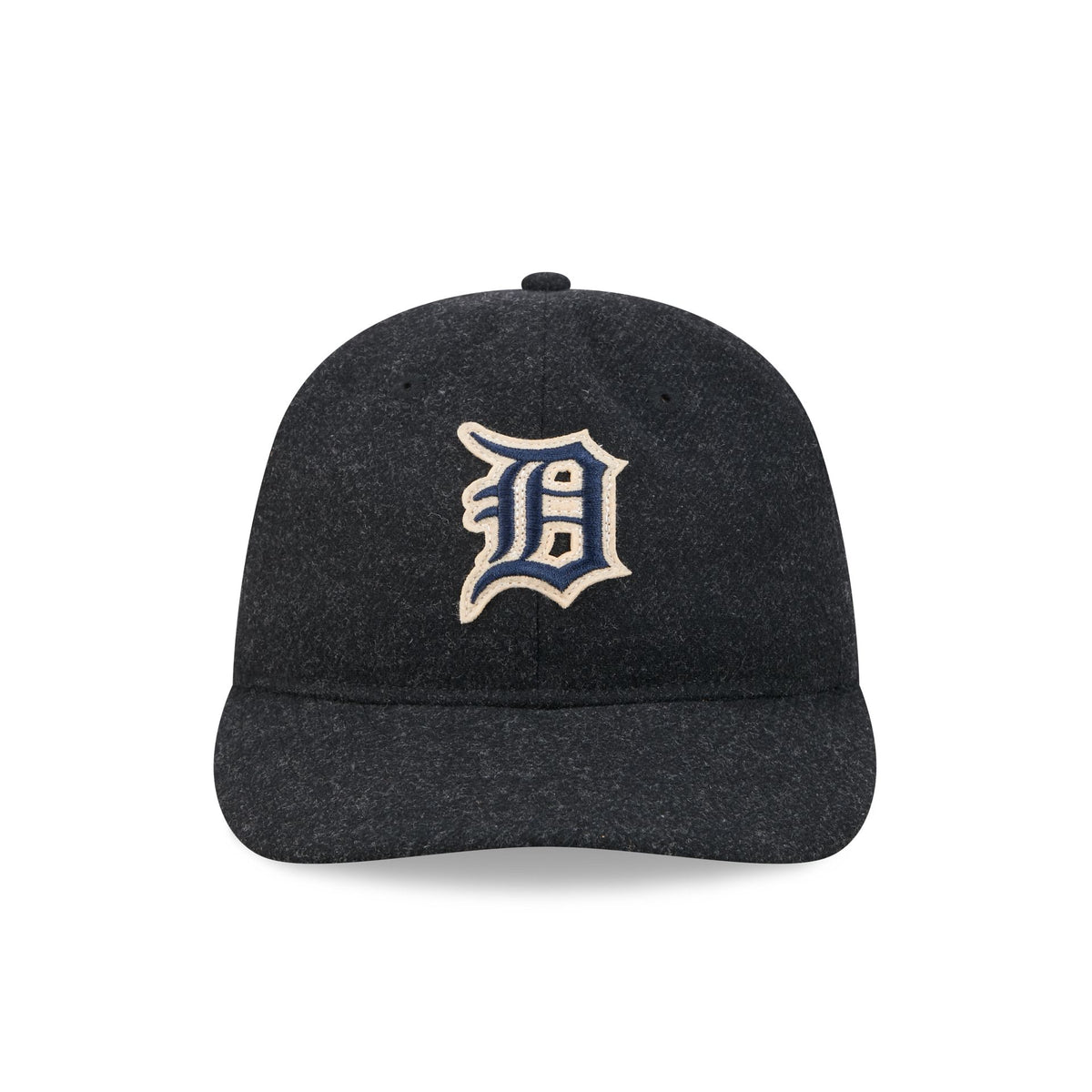 Detroit Tigers Black Wool Retro Crown 9FIFTY Adjustable Hat