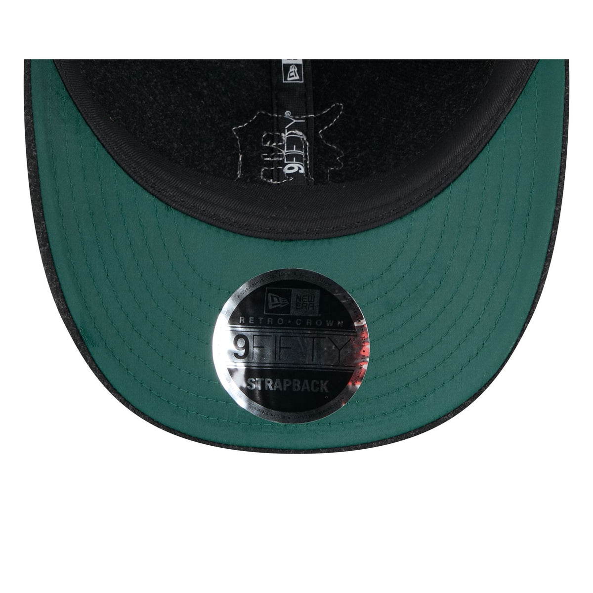 Detroit Tigers Black Wool Retro Crown 9FIFTY Adjustable Hat