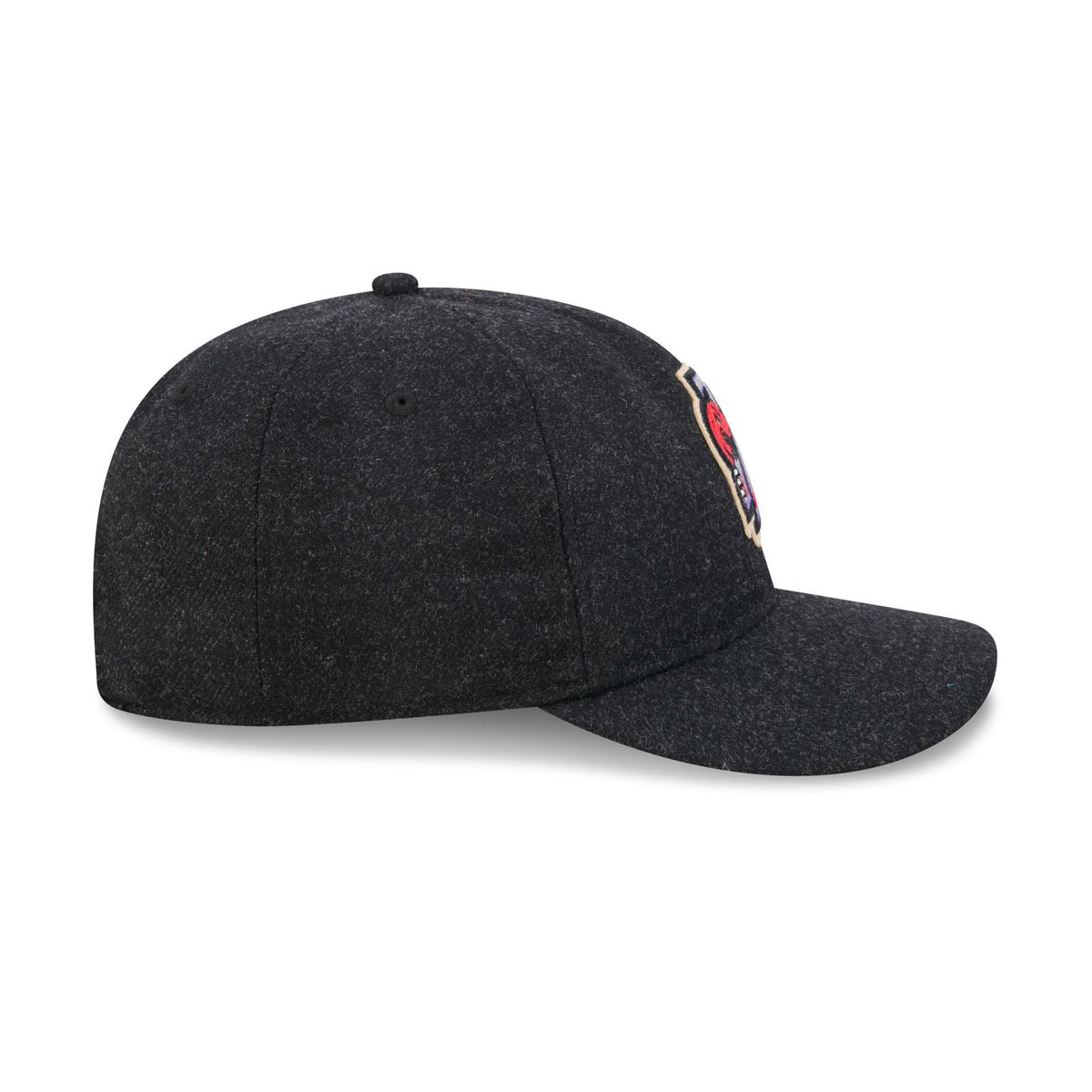 Toronto Raptors Black Wool Retro Crown 9FIFTY Adjustable Hat