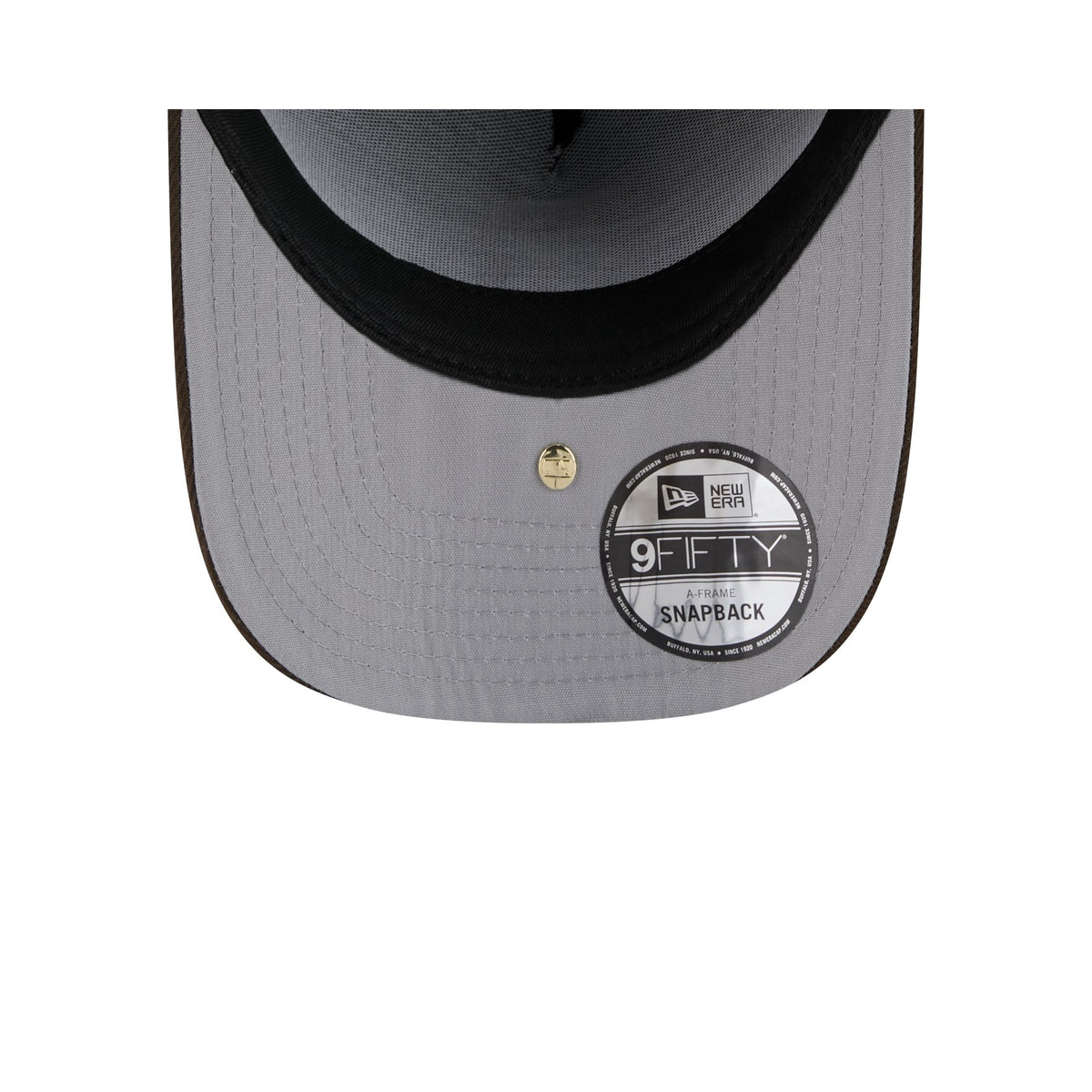 Boston Red Sox Walnut Gold Detail 9FIFTY A-Frame Snapback Hat