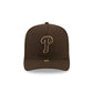 Philadelphia Phillies Walnut Gold Detail 9FIFTY A-Frame Snapback Hat