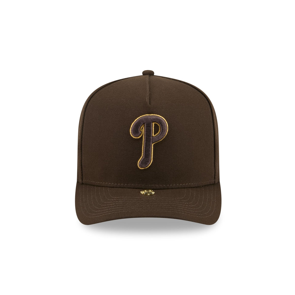 Philadelphia Phillies Walnut Gold Detail 9FIFTY A-Frame Snapback Hat