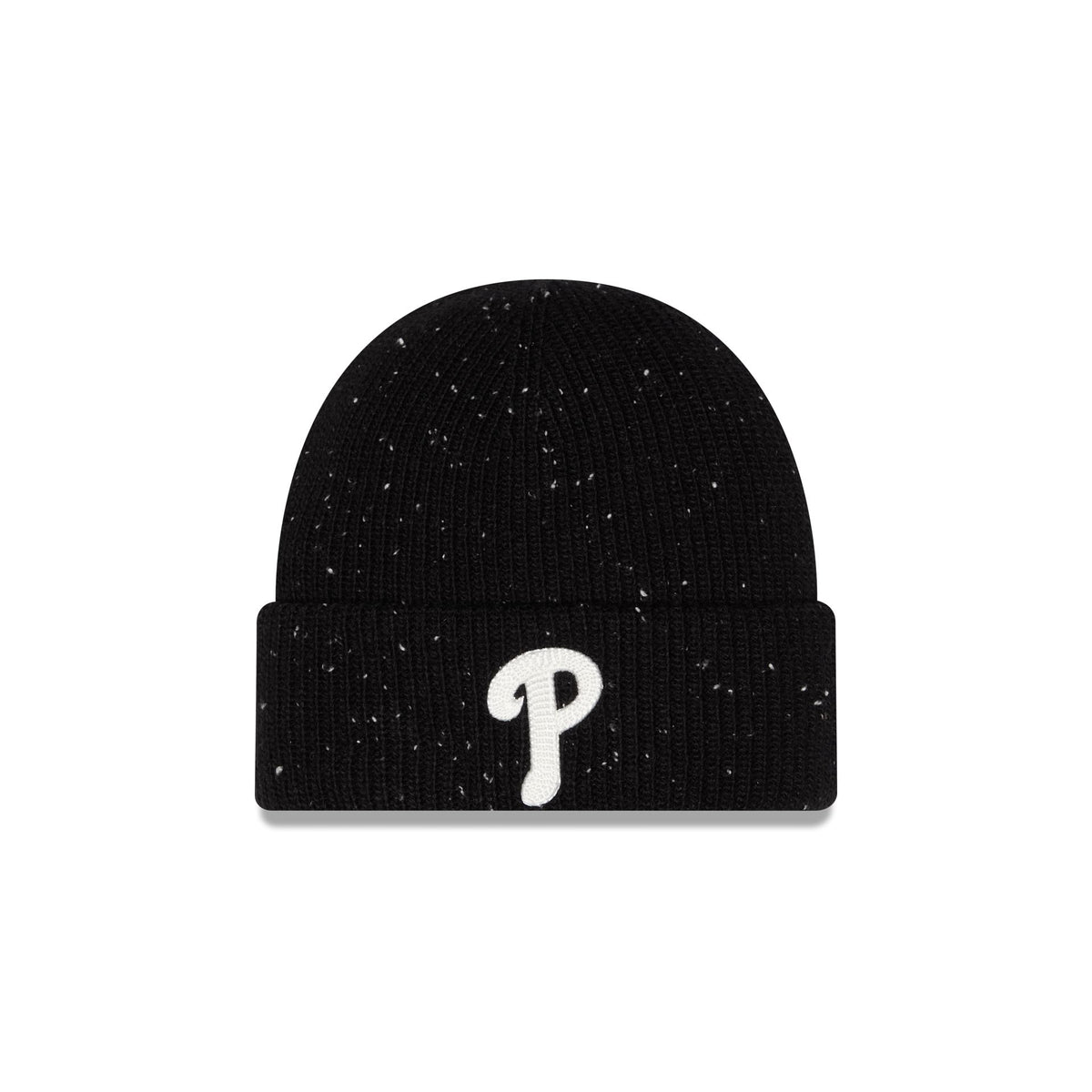 Philadelphia Phillies Black Speckled Knit Beanie Hat