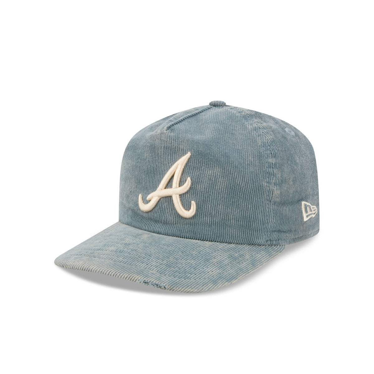 Atlanta Braves Washed Slate Blue Corduroy 19TWENTY Adjustable Hat
