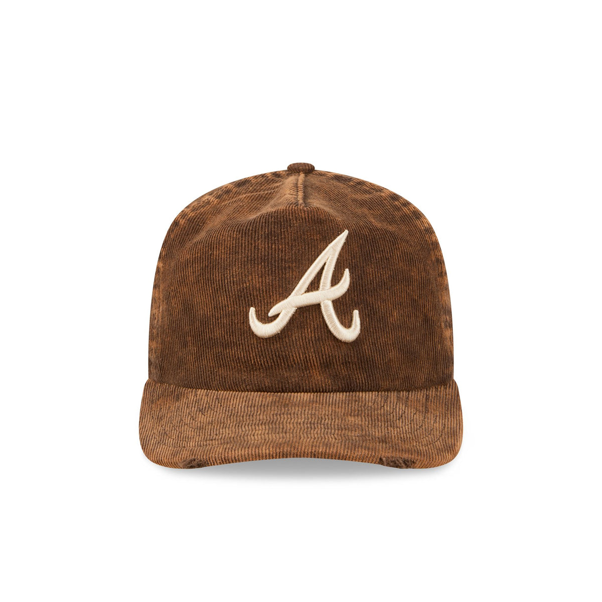 Atlanta Braves Washed Walnut Corduroy 19TWENTY Adjustable Hat
