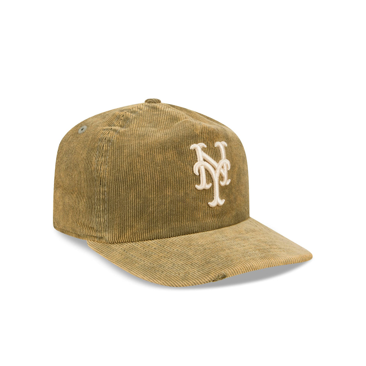 New York Mets Washed New Olive Corduroy 19TWENTY Adjustable Hat