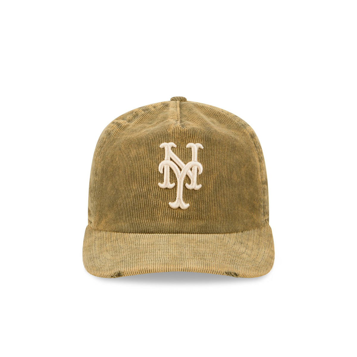 New York Mets Washed New Olive Corduroy 19TWENTY Adjustable Hat