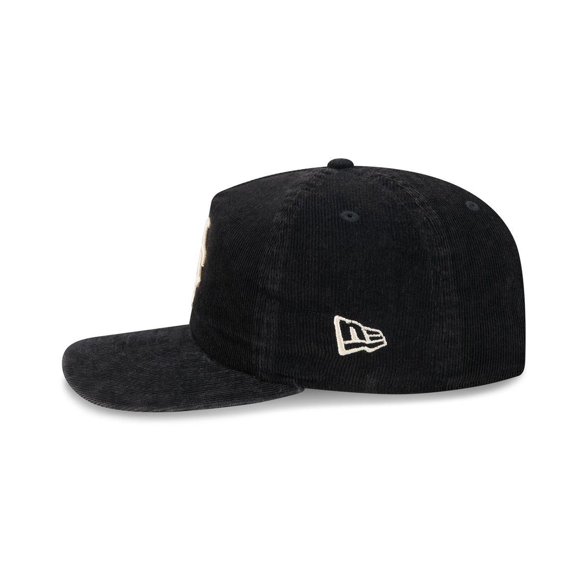 New York Mets Washed Black Corduroy 19TWENTY Adjustable Hat