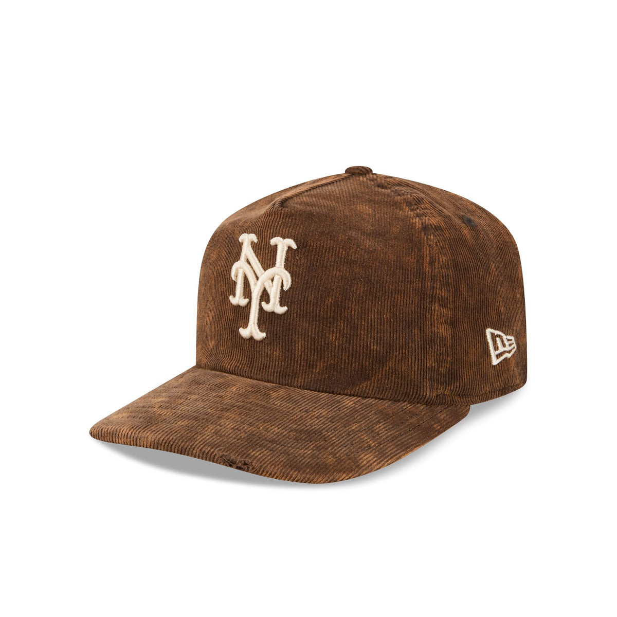 New York Mets Washed Walnut Corduroy 19TWENTY Adjustable Hat