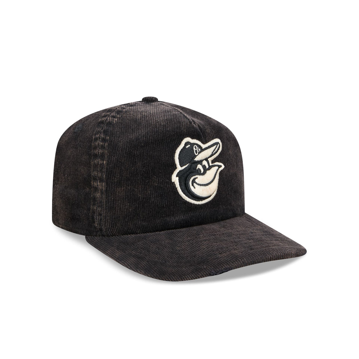 Baltimore Orioles Washed Black Corduroy 19TWENTY Adjustable Hat