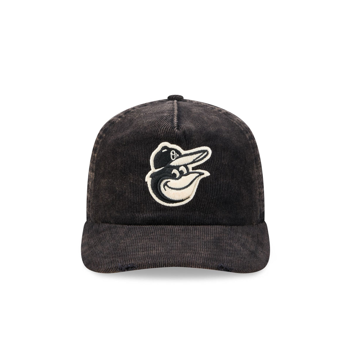 Baltimore Orioles Washed Black Corduroy 19TWENTY Adjustable Hat