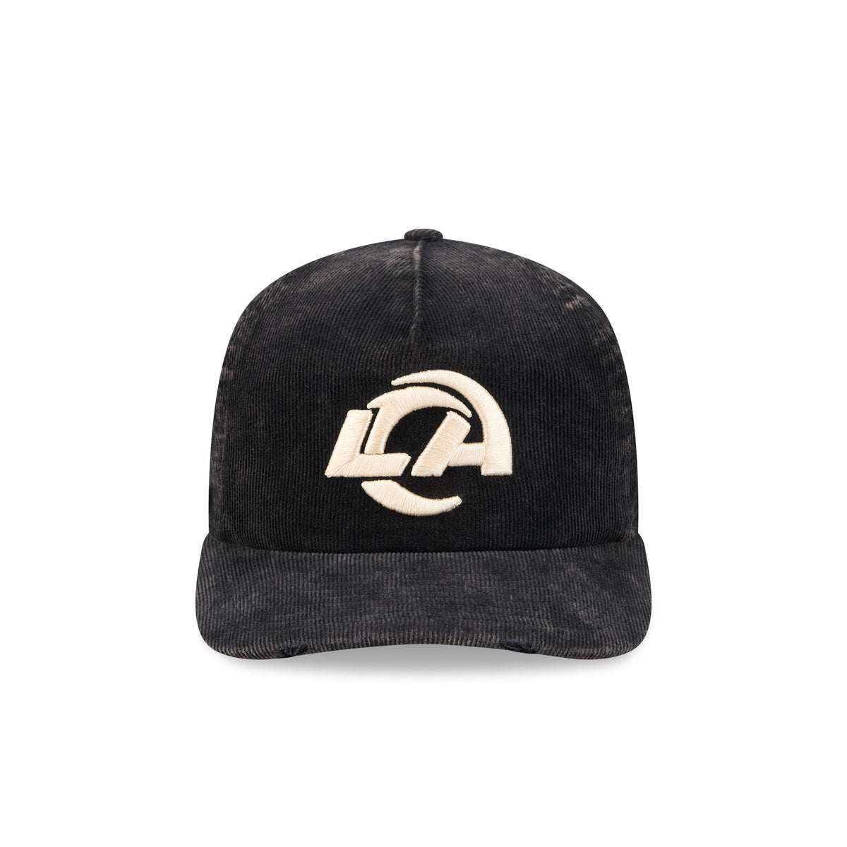 Los Angeles Rams Washed Black Corduroy 19TWENTY Adjustable Hat