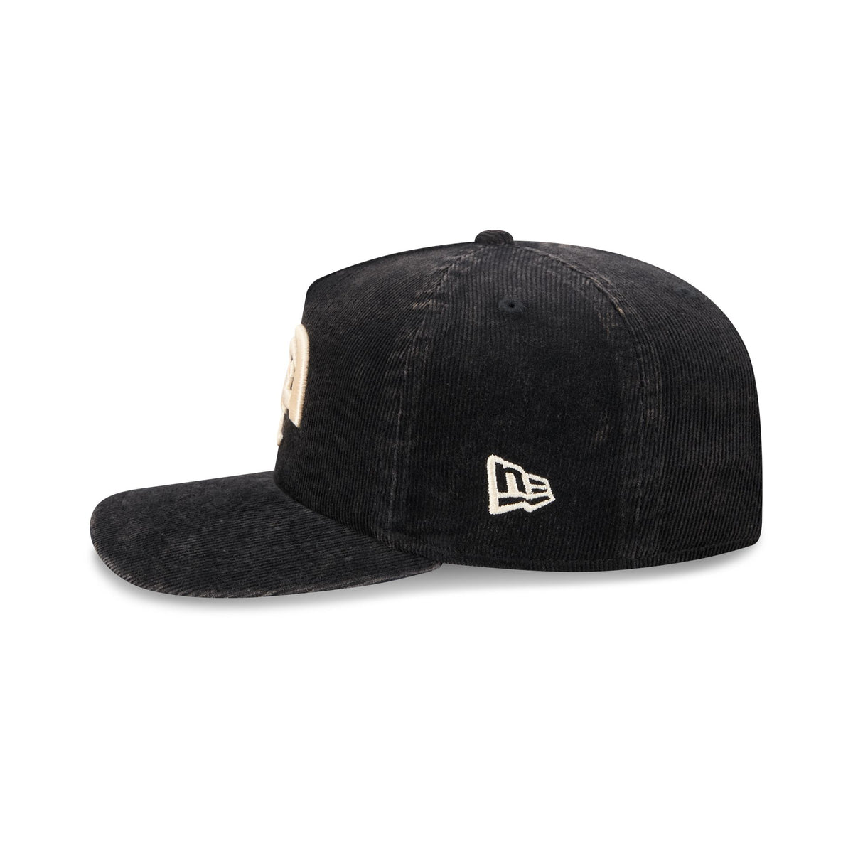 Los Angeles Rams Washed Black Corduroy 19TWENTY Adjustable Hat