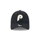 Philadelphia Phillies Black Wool 9TWENTY Adjustable Hat