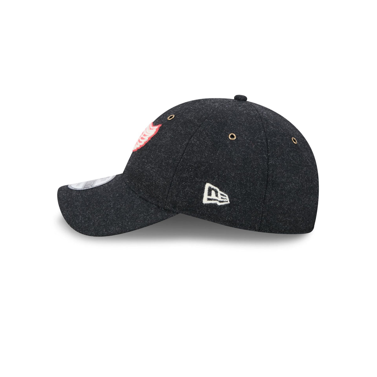 Detroit Red Wings Black Wool 9TWENTY Adjustable Hat