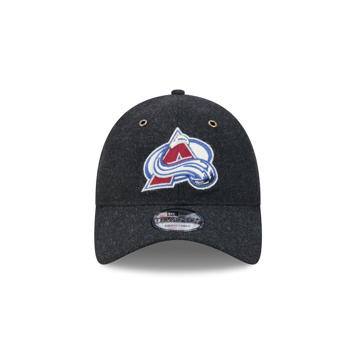 Colorado Avalanche Black Wool 9TWENTY Adjustable Hat