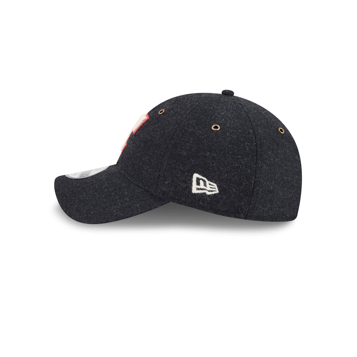 Texas Rangers Black Wool 9TWENTY Adjustable Hat