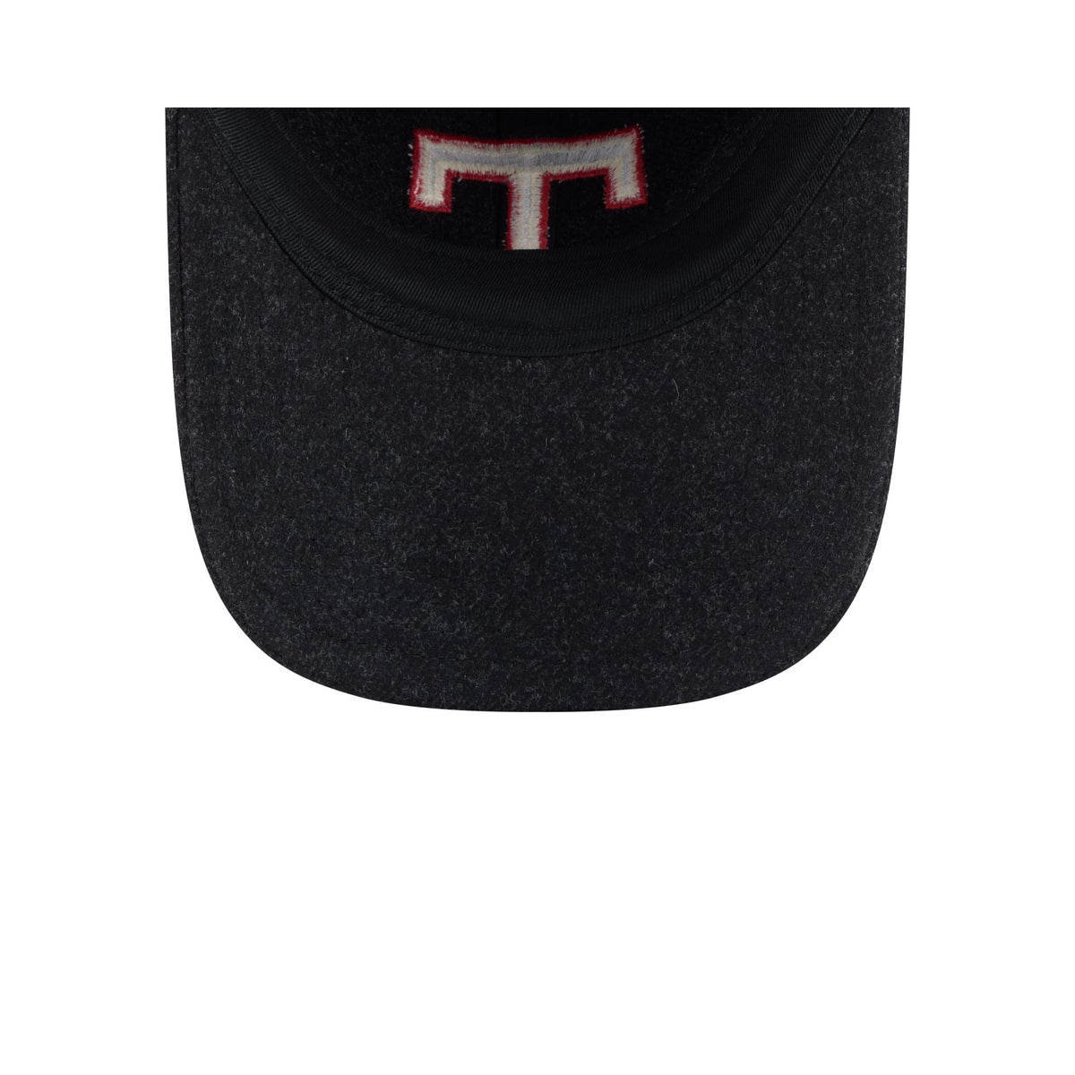 Texas Rangers Black Wool 9TWENTY Adjustable Hat