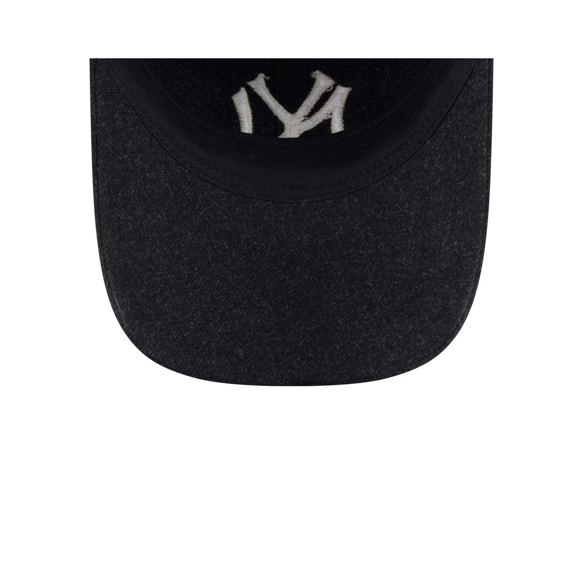 New York Yankees Black Wool 9TWENTY Adjustable Hat