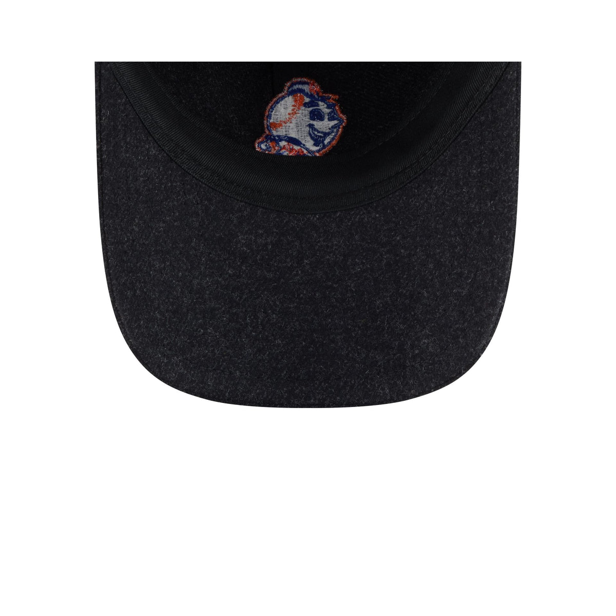 New York Mets Black Wool 9TWENTY Adjustable Hat
