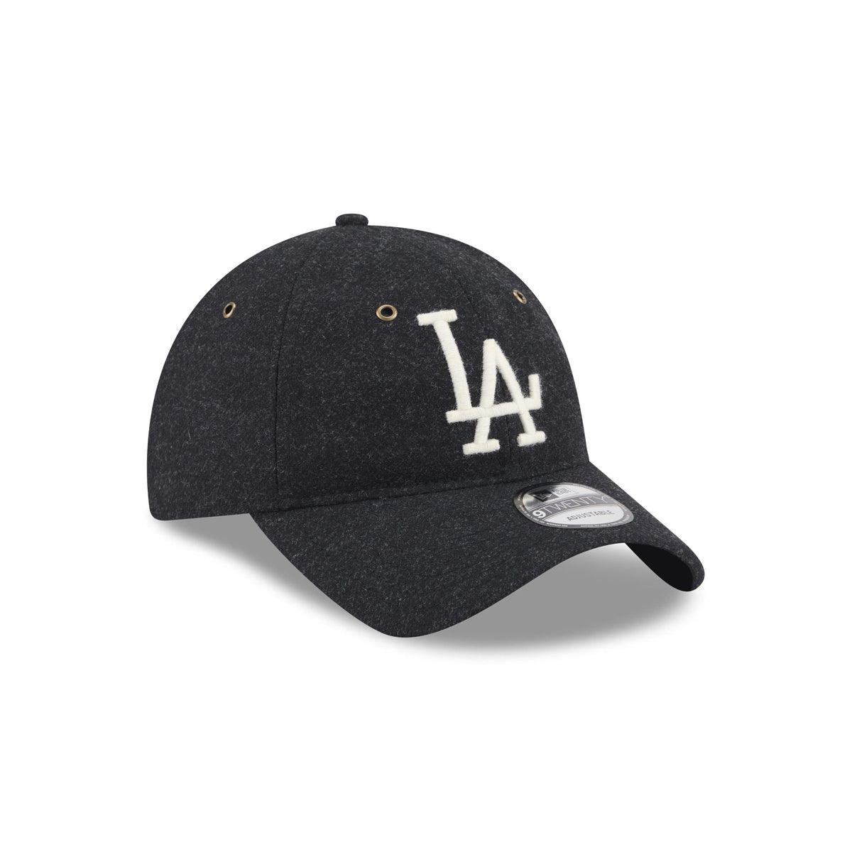 Los Angeles Dodgers Black Wool 9TWENTY Adjustable Hat