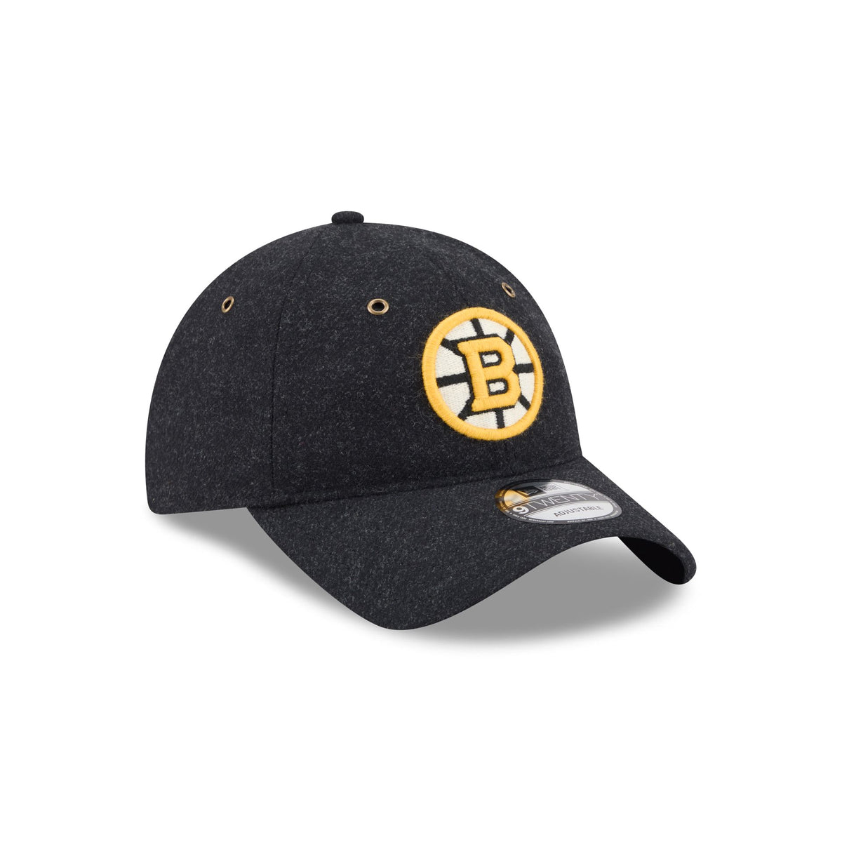 Boston Bruins Black Wool 9TWENTY Adjustable Hat