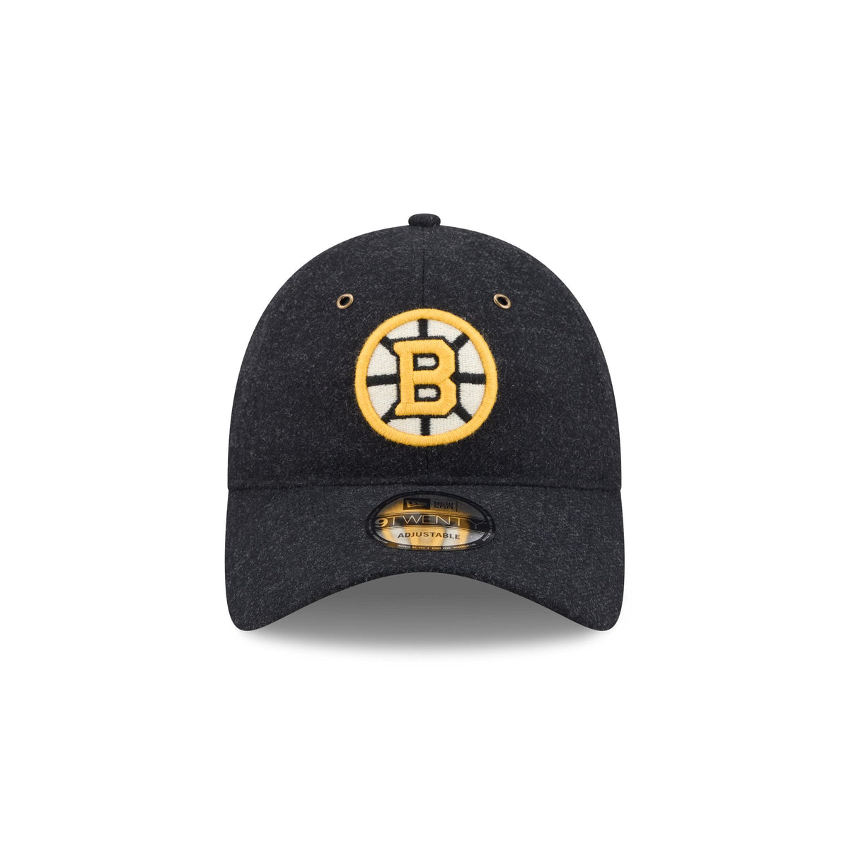 Boston Bruins Black Wool 9TWENTY Adjustable Hat