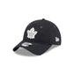 Toronto Maple Leafs Black Wool 9TWENTY Adjustable Hat