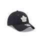 Toronto Maple Leafs Black Wool 9TWENTY Adjustable Hat
