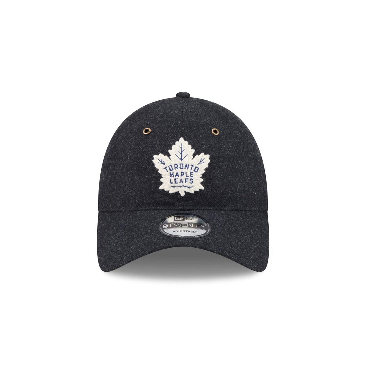 Toronto Maple Leafs Black Wool 9TWENTY Adjustable Hat