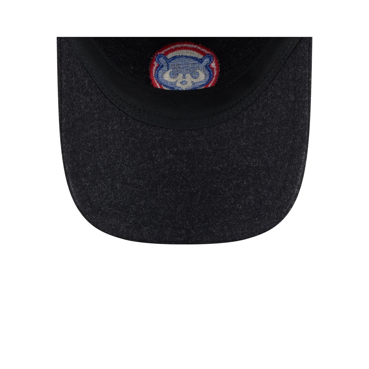 Chicago Cubs Black Wool 9TWENTY Adjustable Hat