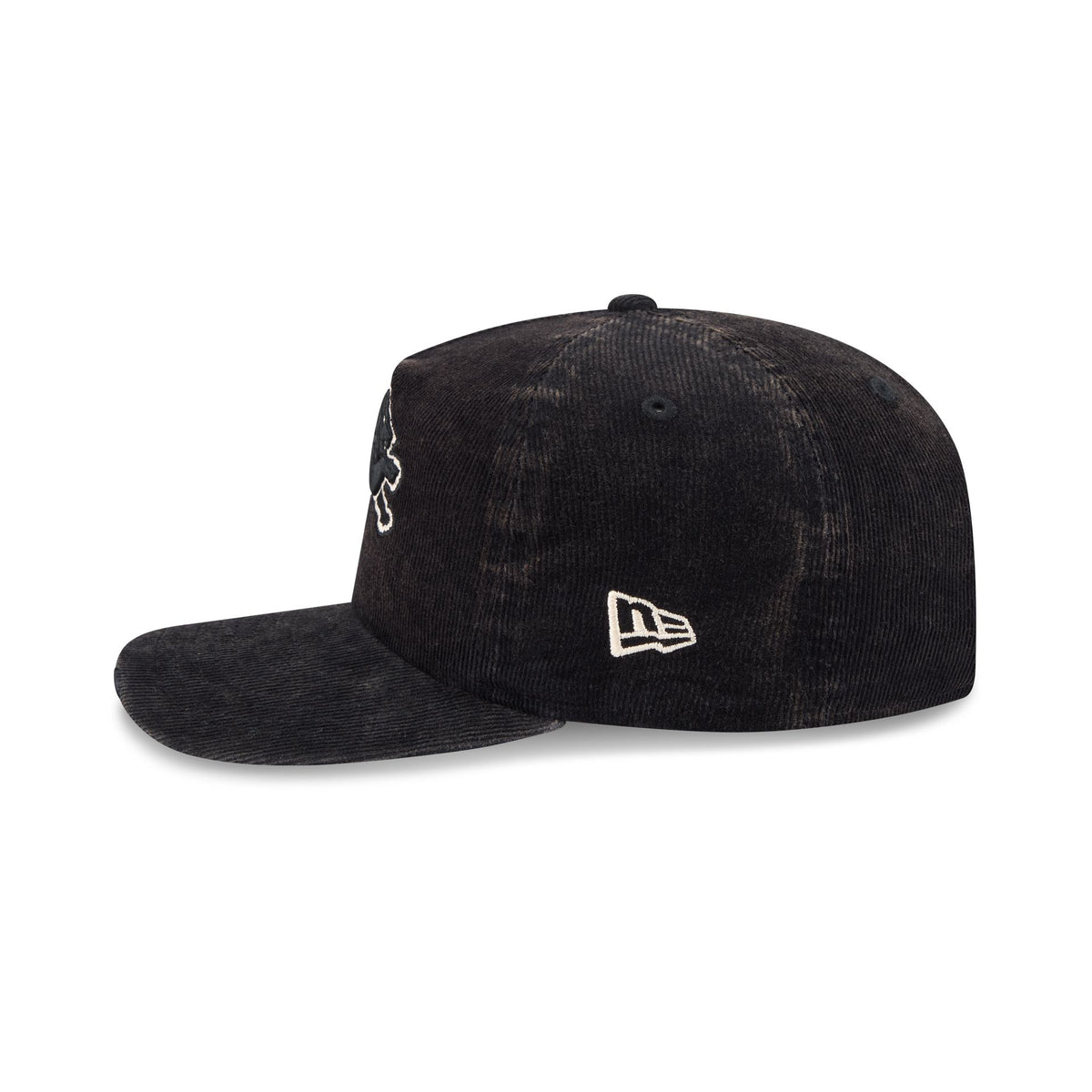 Detroit Lions Washed Black Corduroy 19TWENTY Adjustable Hat