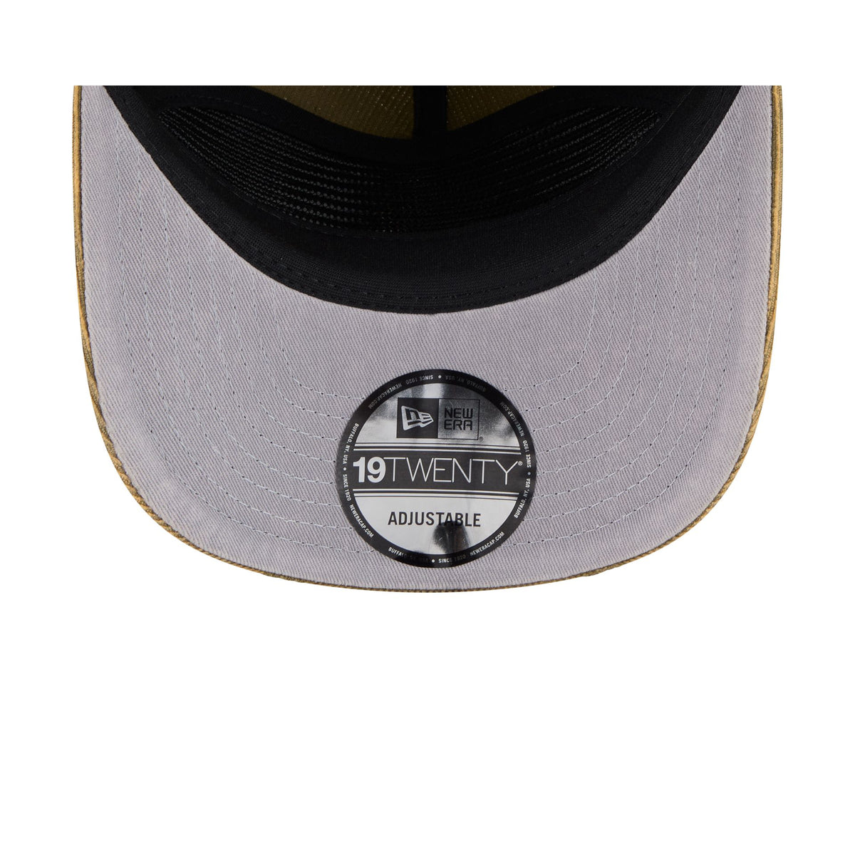 Houston Astros Washed New Olive Corduroy 19TWENTY Adjustable Hat