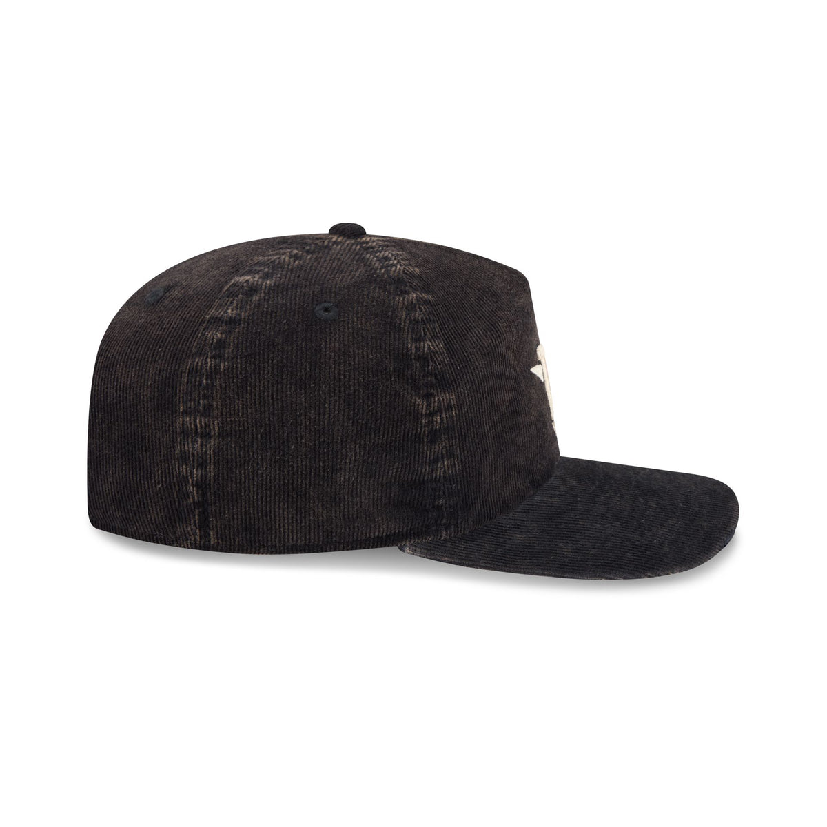 Houston Astros Washed Black Corduroy 19TWENTY Adjustable Hat