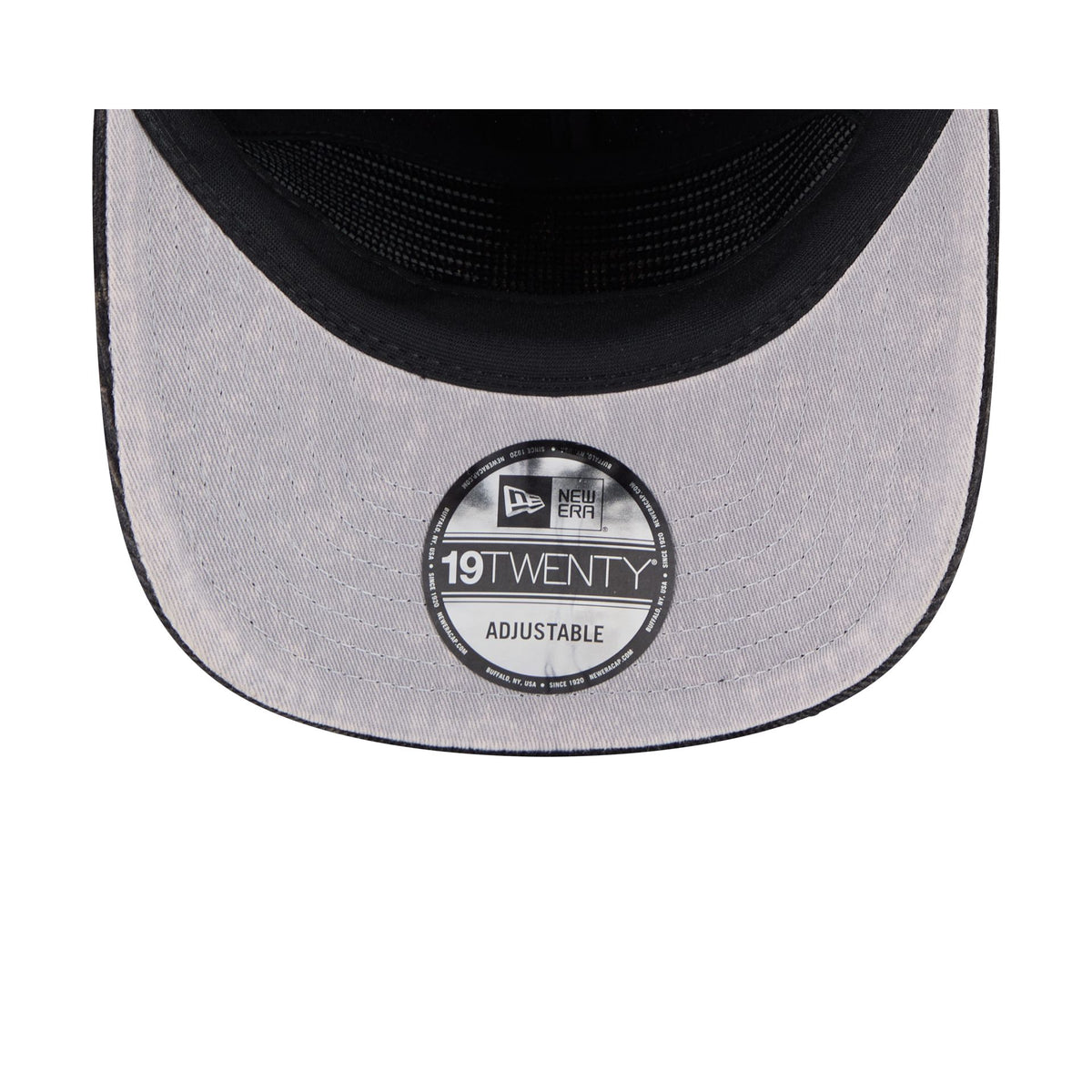 Houston Astros Washed Black Corduroy 19TWENTY Adjustable Hat