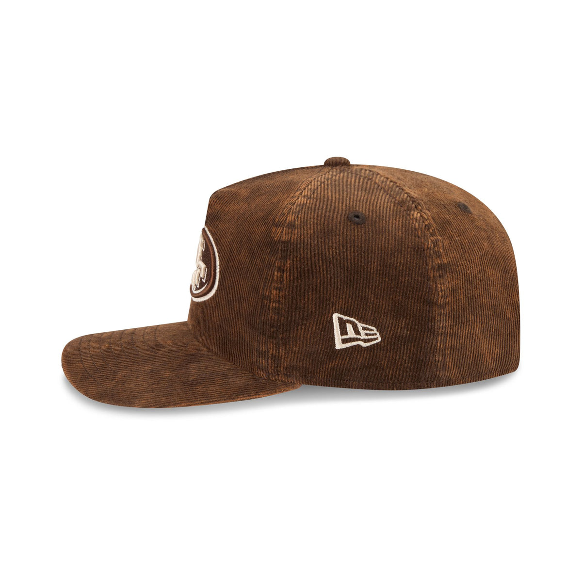San Francisco 49ers Washed Walnut Corduroy 19TWENTY Adjustable Hat