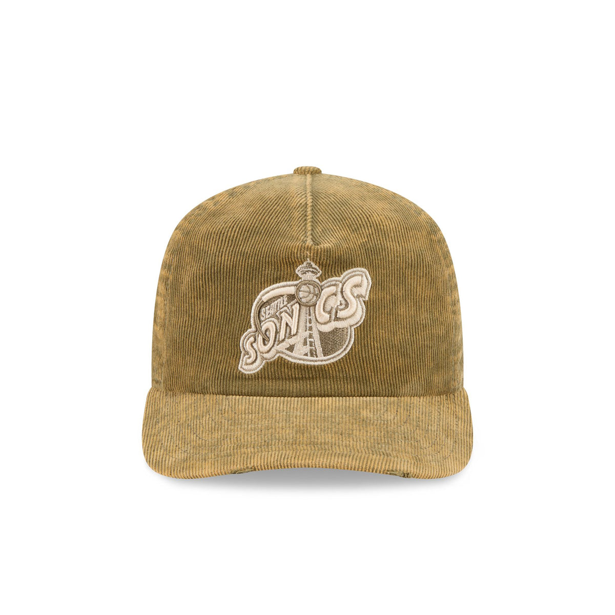 Seattle SuperSonics Washed New Olive Corduroy 19TWENTY Adjustable Hat