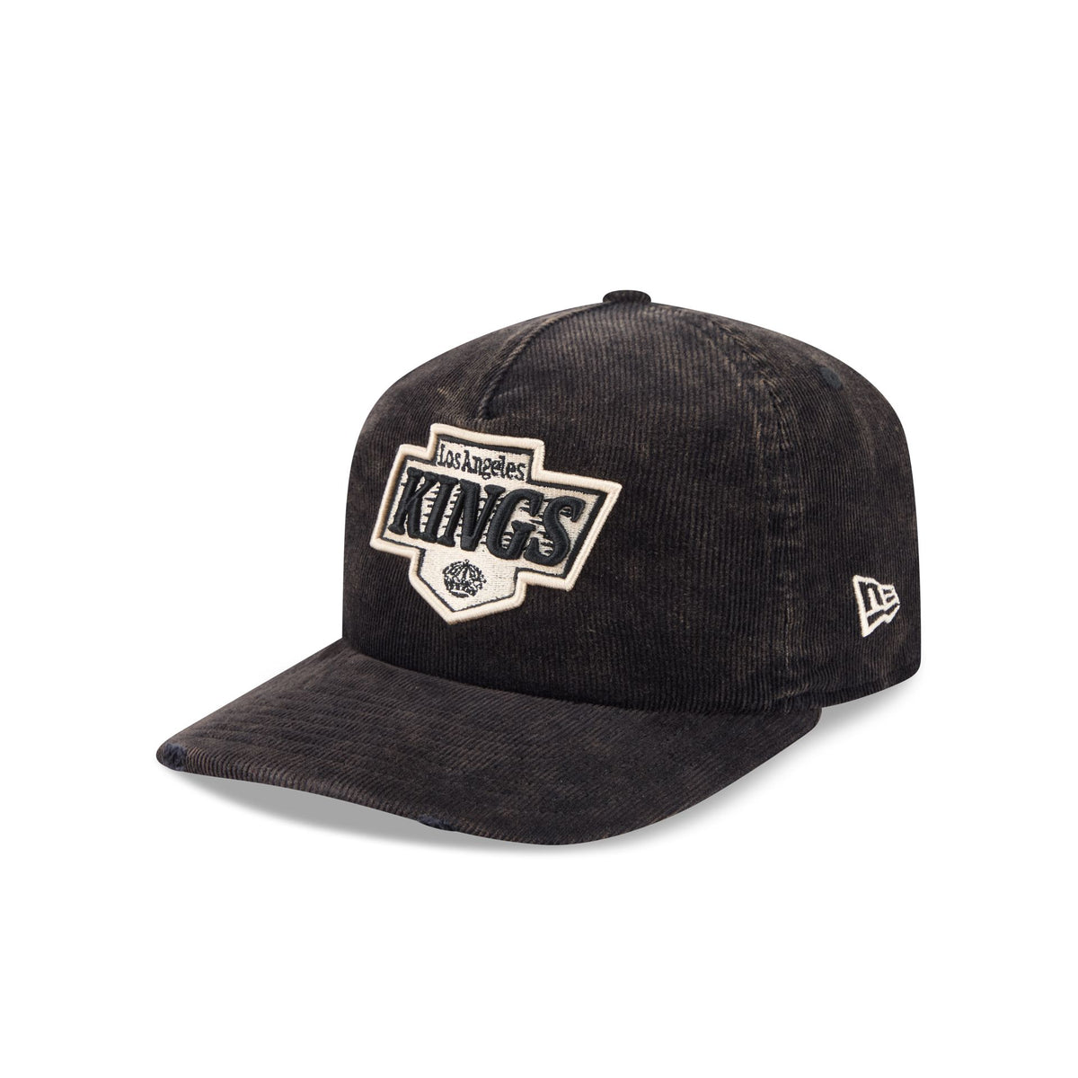 Los Angeles Kings Washed Black Corduroy 19TWENTY Adjustable Hat