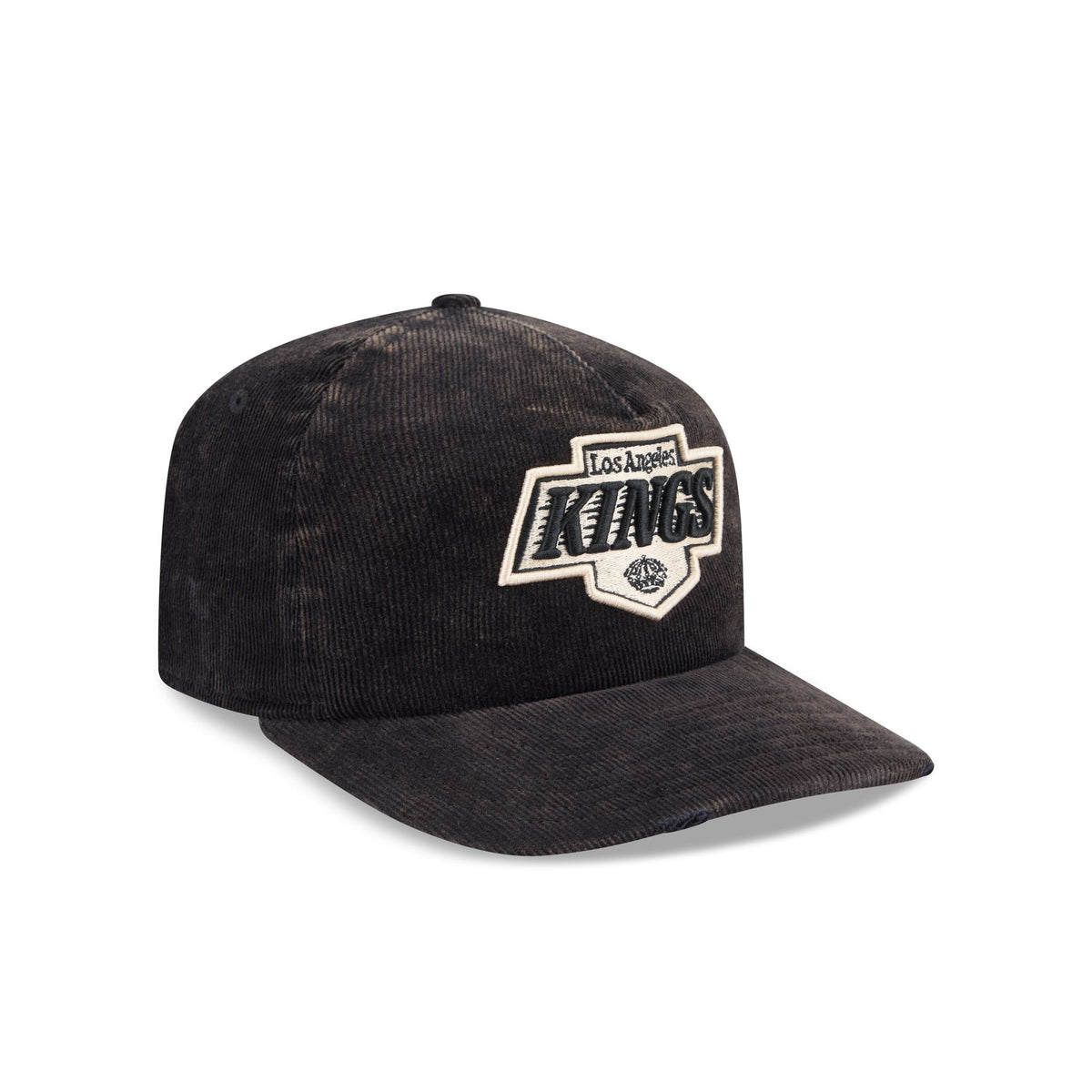 Los Angeles Kings Washed Black Corduroy 19TWENTY Adjustable Hat