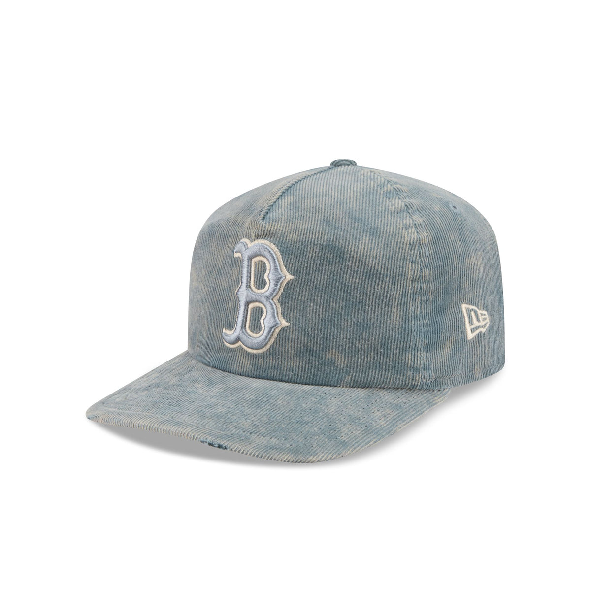 Boston Red Sox Washed Slate Blue Corduroy 19TWENTY Adjustable Hat