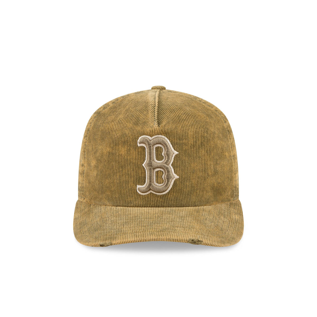 Boston Red Sox Washed New Olive Corduroy 19TWENTY Adjustable Hat
