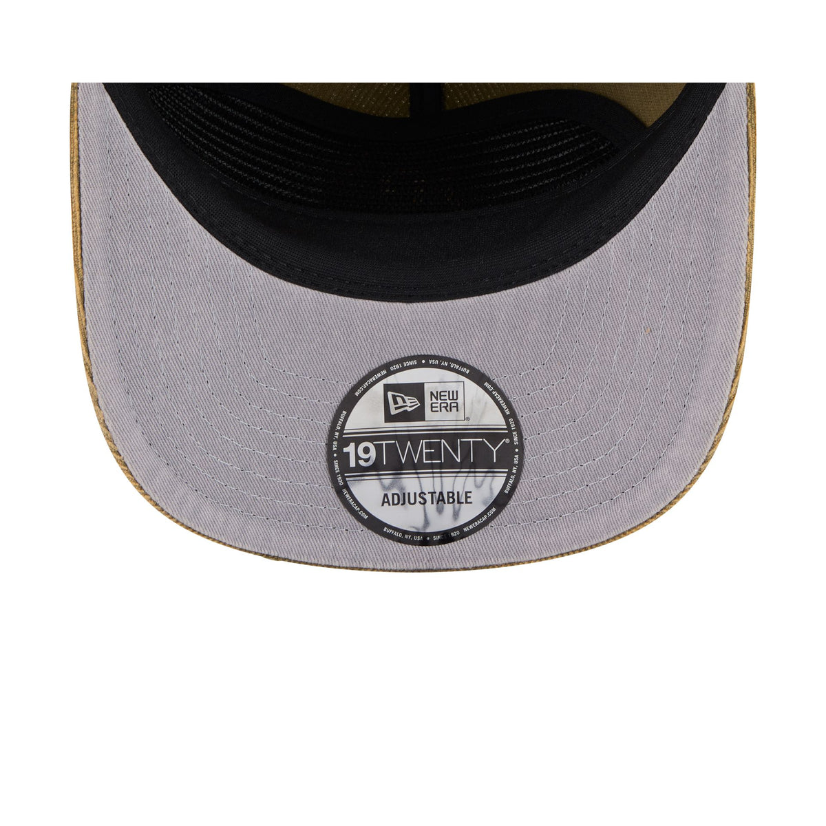 Boston Red Sox Washed New Olive Corduroy 19TWENTY Adjustable Hat